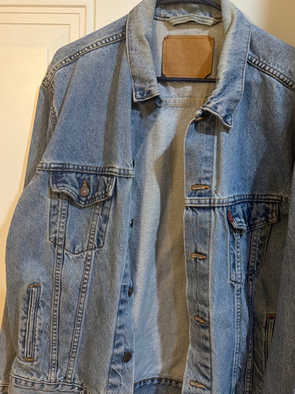 Levi's 70507-0389 Galactic Wash Denim Jacket Size large - Picture 2 of 7